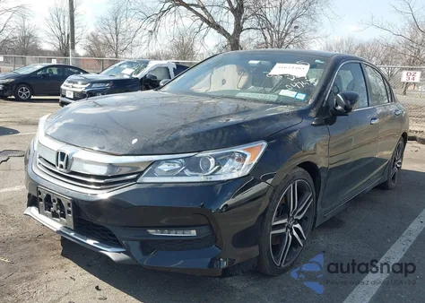 2017 Honda Accord Sport Se из США, поврежденный, VIN 1HGCR2F14HA204743